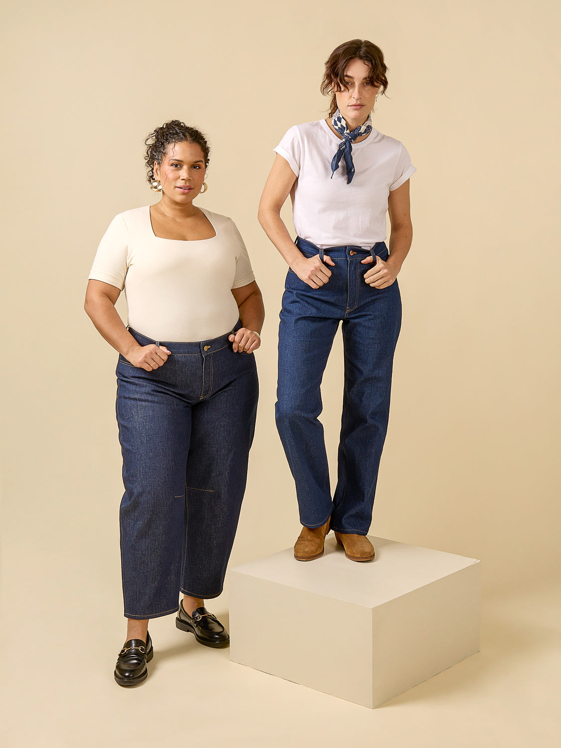 Frank Jeans | Non-Stretch Jeans | Plus-Size | Closet Core Patterns